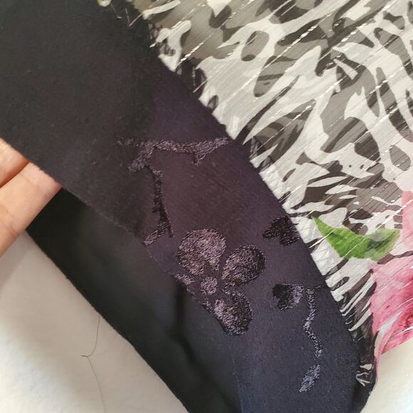 Vintage Spencer Alexis Womens M/L Maxi Dress Jacket Set Asian Inspired Patchwork - Picture 8 of 16